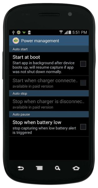 247timelapse - Power management settings